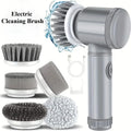 Nestiq Cordless Electric Spin Scrubber with 5 Brush Heads product photo - view 1