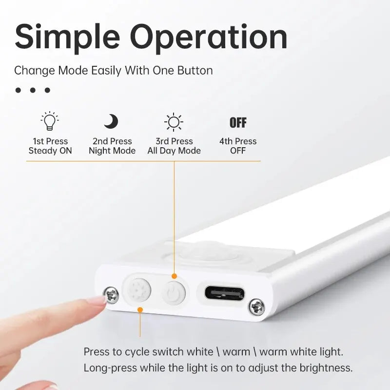 Nestiq Wireless Motion Sensor LED Light product photo - view 2