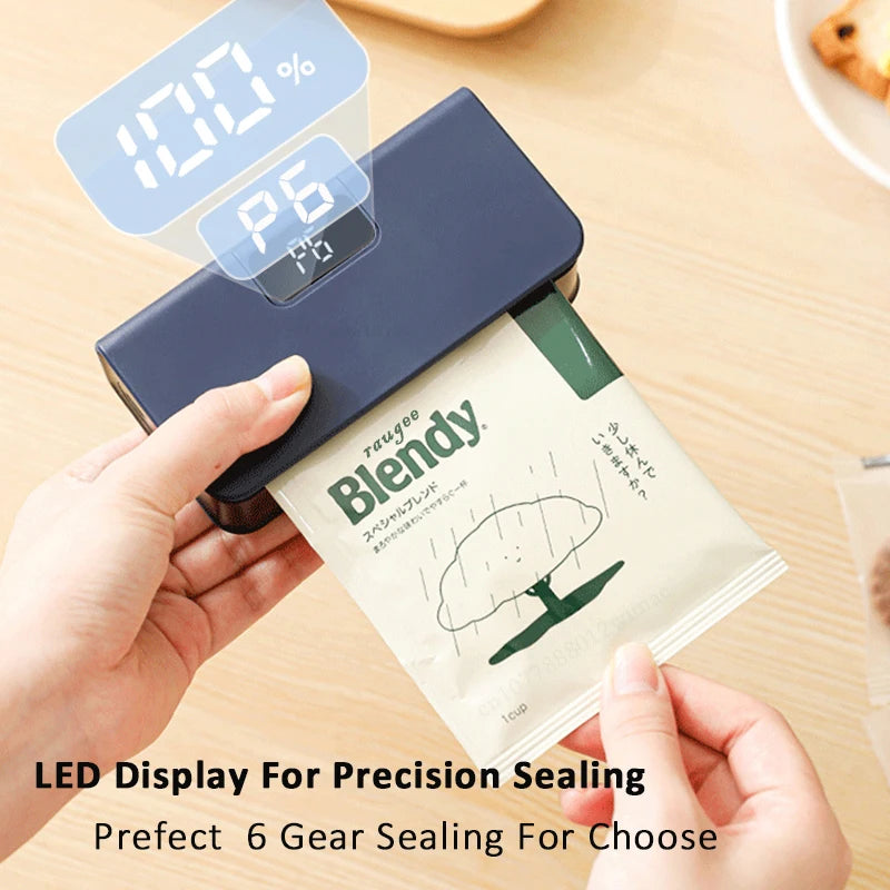 Nestiq USB Rechargeable Mini Bag Sealer product photo - view 4