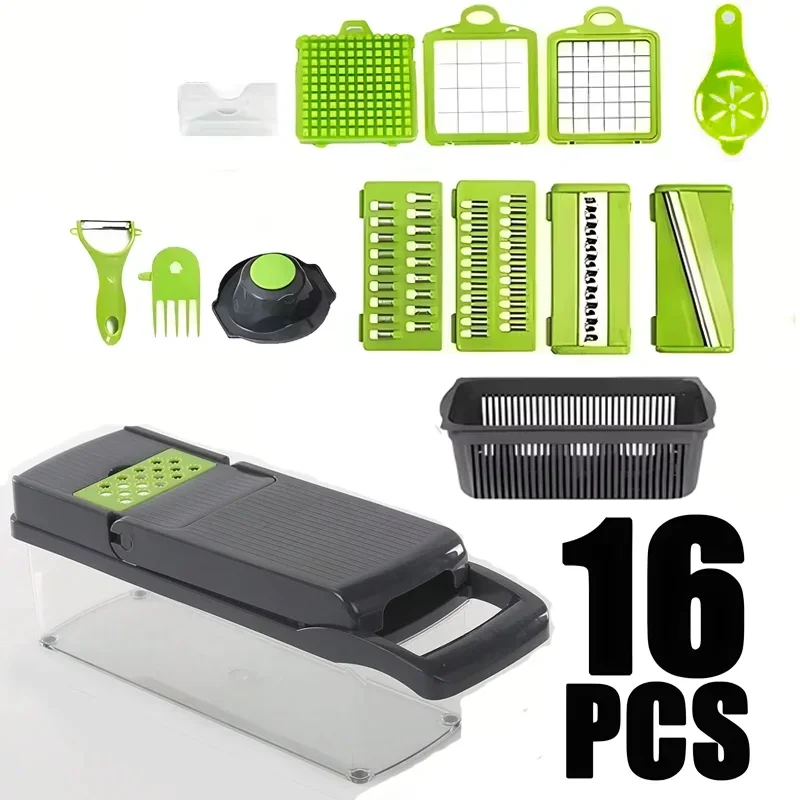 Nestiq 16-in-1 Vegetable Chopper & Slicer product photo - view 7