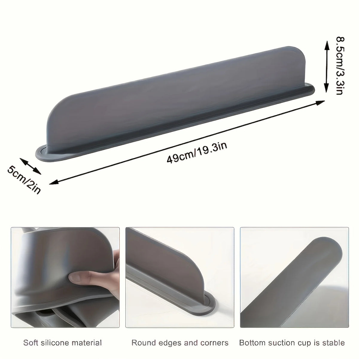 Nestiq Silicone Sink Splash Guard product photo - view 6