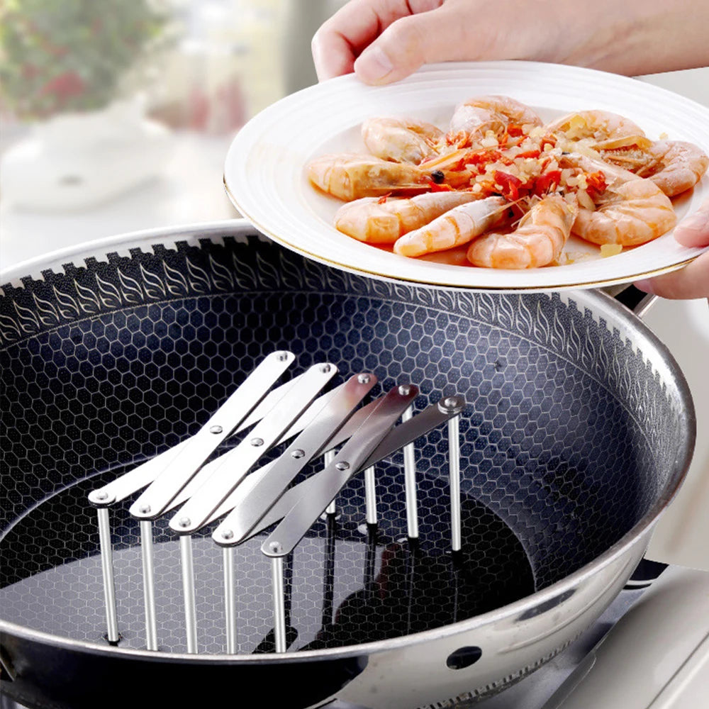 Adjustable Pot Lid Rack