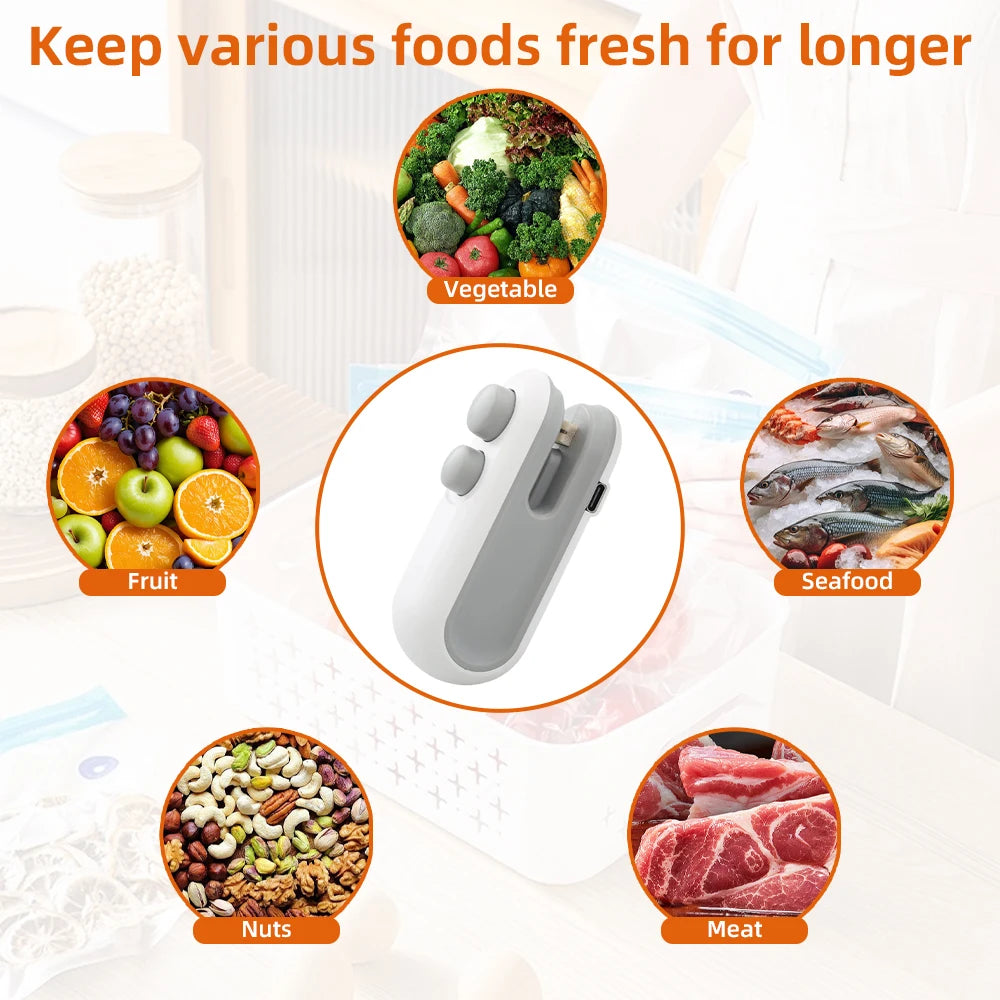 Nestiq Mini Handheld Bag Sealer product photo - view 2