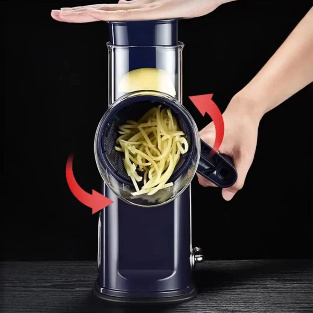 5-in-1 Rotary Vegetable Slicer