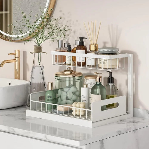 Nestiq 2-Tier Pull-Out Under-Sink Organizer product photo - view 2
