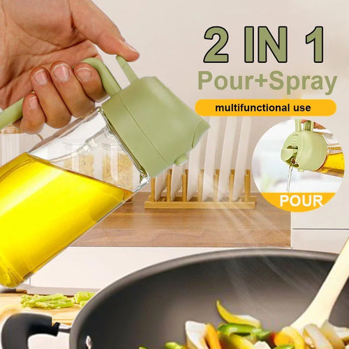 Nestiq 2-in-1 Oil Spray Dispenser product photo - view 1