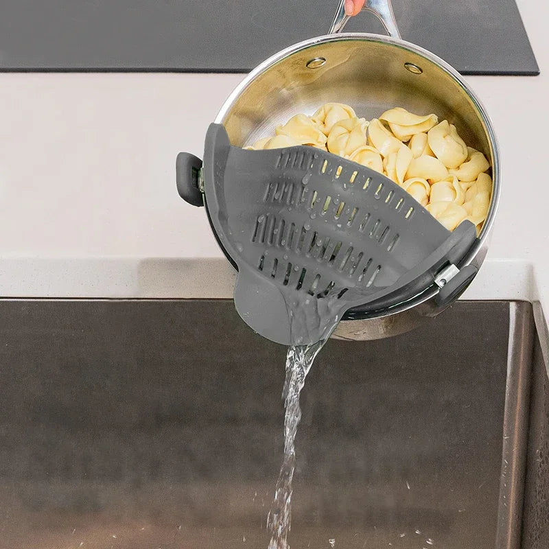Clip-On Pot Strainer