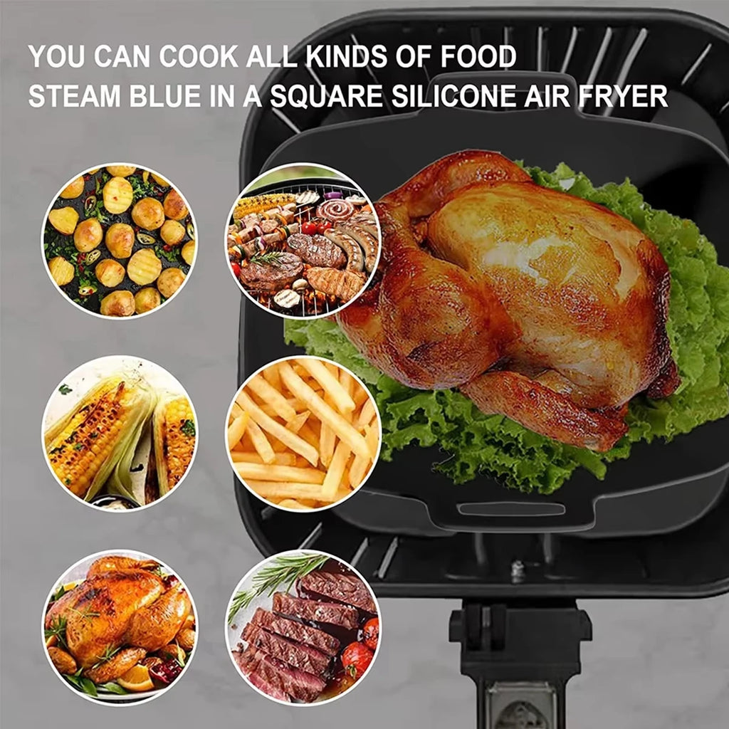 2-Pack Air Fryer Silicone Liners