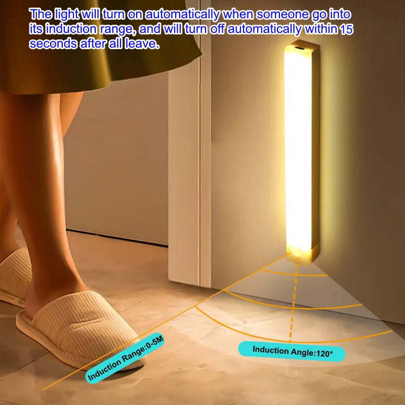 Nestiq Rechargeable Magnetic Motion Sensor LED Light Bar product photo - view 3