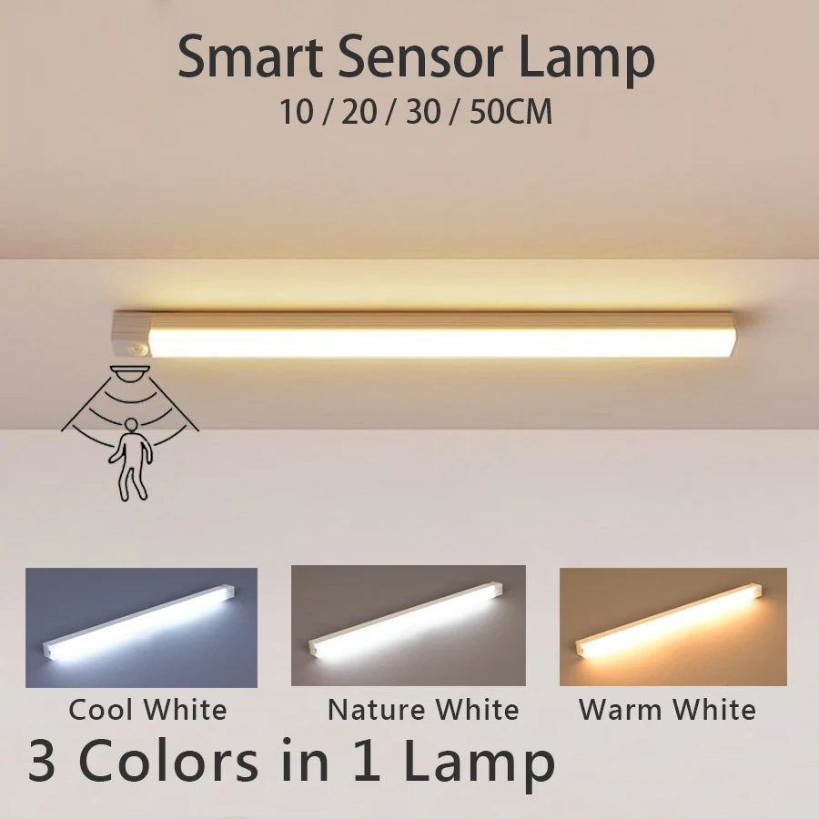 Nestiq Rechargeable Magnetic Motion Sensor LED Light Bar product photo - view 1