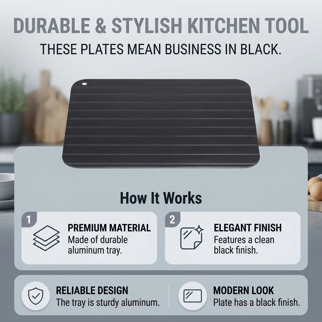Aluminum Quick Defrost Tray