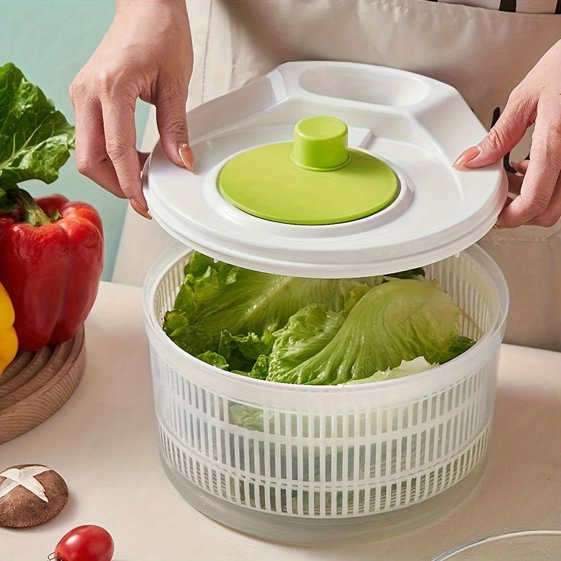Manual Salad Spinner & Dryer